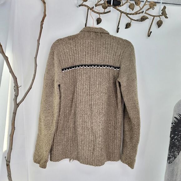 Free people cuddle bear admirals sweater cardigan - Picture 4 of 10
